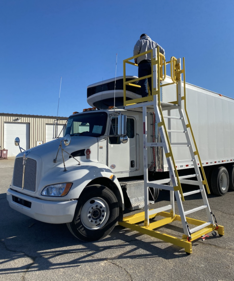 this image shows trailer repair in Danbury, CT